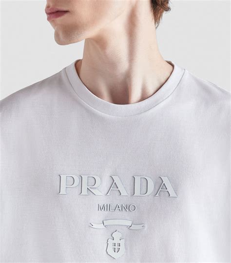 men prada t shirts|harrods men's prada t shirts.